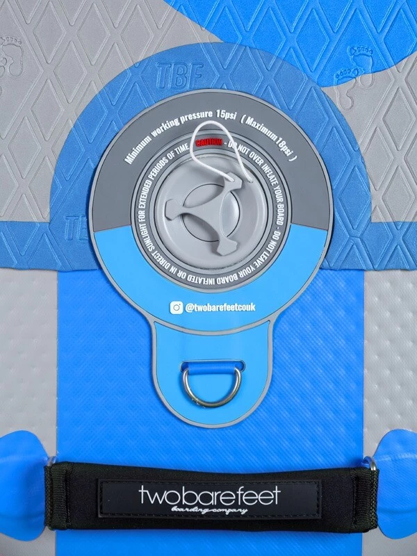 Two Bare Feet Entradia (Allround XS) 8'6" X 34" X 4.75" Inflatable Juniors SUP Deluxe Fibreglass Hybrid Pack (Blue) 9 Two Bare Feet Entradia (Allround XS) 8'6" X 34" X 4.75" Inflatable Juniors SUP Deluxe Fibreglass Hybrid Pack (Blue) - Image 7