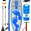 Two Bare Feet Entradia (Allround XS) 8'6" X 34" X 4.75" Inflatable Juniors SUP Ultimate Pack (Blue) -Surfline Shop entradia 8 6 blue ultimate pack r