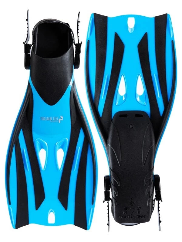 Two Bare Feet Adult Diving Fins (F52 Aqua) 3 Two Bare Feet Adult Diving Fins (F52 Aqua)