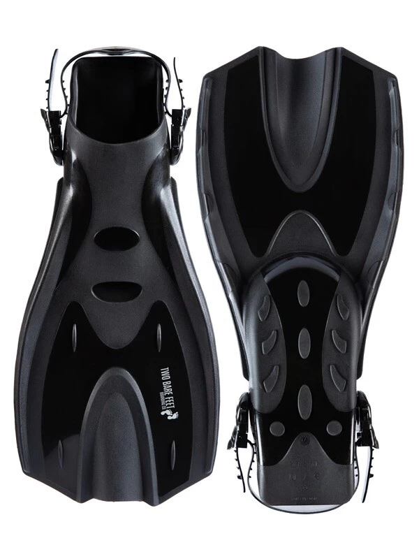 Pro Dive Series Silicone Mask, Dry Top Snorkel & F70 Fins 3 Piece Set 3 (Black) 5 Pro Dive Series Silicone Mask, Dry Top Snorkel & F70 Fins 3 Piece Set 3 (Black) - Image 3