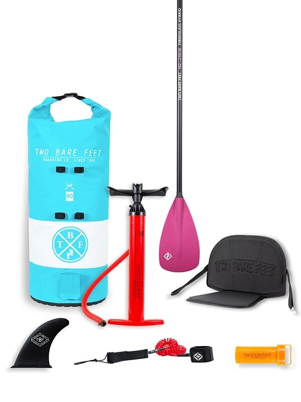 Two Bare Feet Entradia (Allround XL) 10'10" X 34" X 6" Inflatable SUP Deluxe Fibreglass Hybrid Pack (Pink) 5 Two Bare Feet Entradia (Allround XL) 10'10" X 34" X 6" Inflatable SUP Deluxe Fibreglass Hybrid Pack (Pink) - Image 3