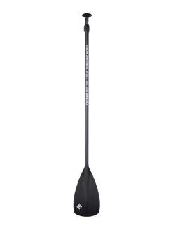 Two Bare Feet 3 Piece Fibreglass Hybrid SUP Paddle (Black) -Surfline Shop fibreglass hybrid black 3