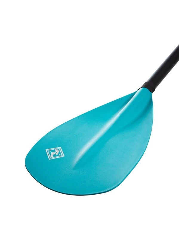Two Bare Feet 3 Piece Fibreglass Hybrid SUP Paddle (Teal) 5 Two Bare Feet 3 Piece Fibreglass Hybrid SUP Paddle (Teal) - Image 4