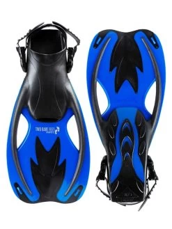 Two Bare Feet Childrens Diving Fins (F89 Blue)