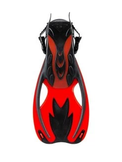 Two Bare Feet Childrens Diving Fins (F89 Red) -Surfline Shop fins 89 red 2