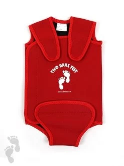 Essentials Baby Swim Kit - Wrap + Nappy Shorts (Red) 8 Essentials Baby Swim Kit - Wrap + Nappy Shorts (Red) -Surfline Shop float vest front red 2 3