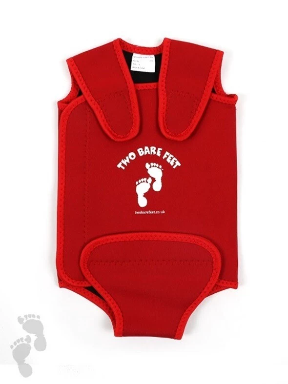 Essentials Baby Swim Kit - Wrap + Nappy Shorts (Red) 5 Essentials Baby Swim Kit - Wrap + Nappy Shorts (Red) - Image 3