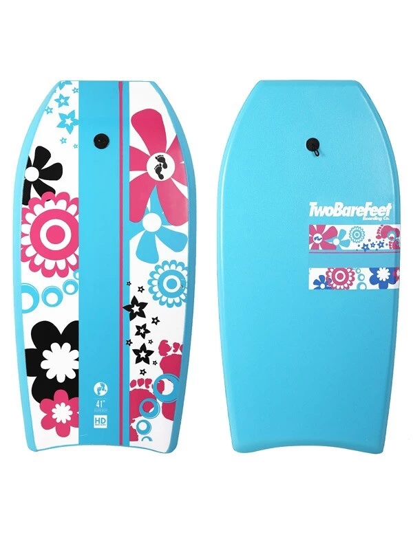 Two Bare Feet Flowers Triple Bodyboard And Bag Bundle (Choice Of 33", 37", 41") 3 Two Bare Feet Flowers Triple Bodyboard And Bag Bundle (Choice Of 33", 37", 41") - Image 2