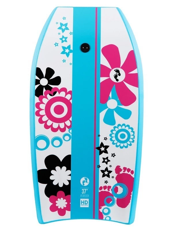 37" Flowers Bodyboard (Aqua) 3 37" Flowers Bodyboard (Aqua)