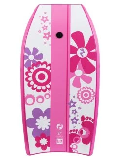Two Bare Feet Flowers Single Bodyboard And Bag Bundle (Choice Of 33", 37", 41") 16 Two Bare Feet Flowers Single Bodyboard And Bag Bundle (Choice Of 33", 37", 41") -Surfline Shop flowerz 37 pink 1 1
