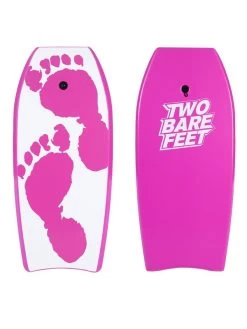 Two Bare Feet 42" Future Print Single Bodyboard And Bag Bundle 15 Two Bare Feet 42" Future Print Single Bodyboard And Bag Bundle -Surfline Shop front and back raspberry