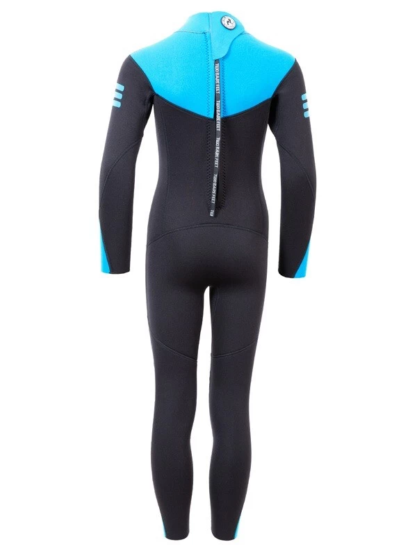 Two Bare Feet Glider 2.5mm Full Length Junior Wetsuit (Light Blue) 7 Two Bare Feet Glider 2.5mm Full Length Junior Wetsuit (Light Blue) - Image 5