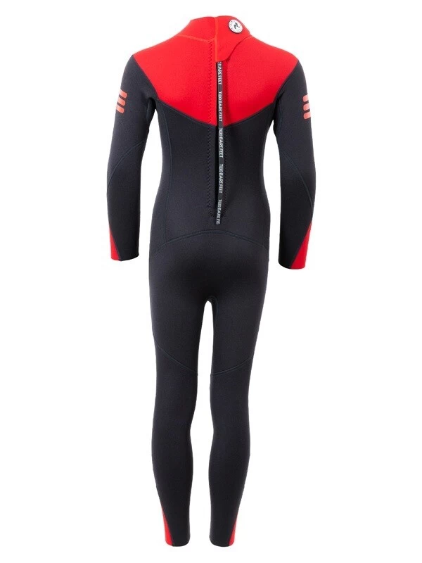 Two Bare Feet Glider 2.5mm Full Length Junior Wetsuit (Red) 7 Two Bare Feet Glider 2.5mm Full Length Junior Wetsuit (Red) - Image 5