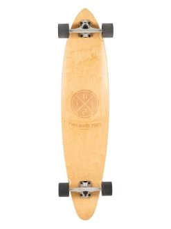 Two Bare Feet Granada 42in Canadian Maple Longboard Skateboard Complete (Black Wheels)