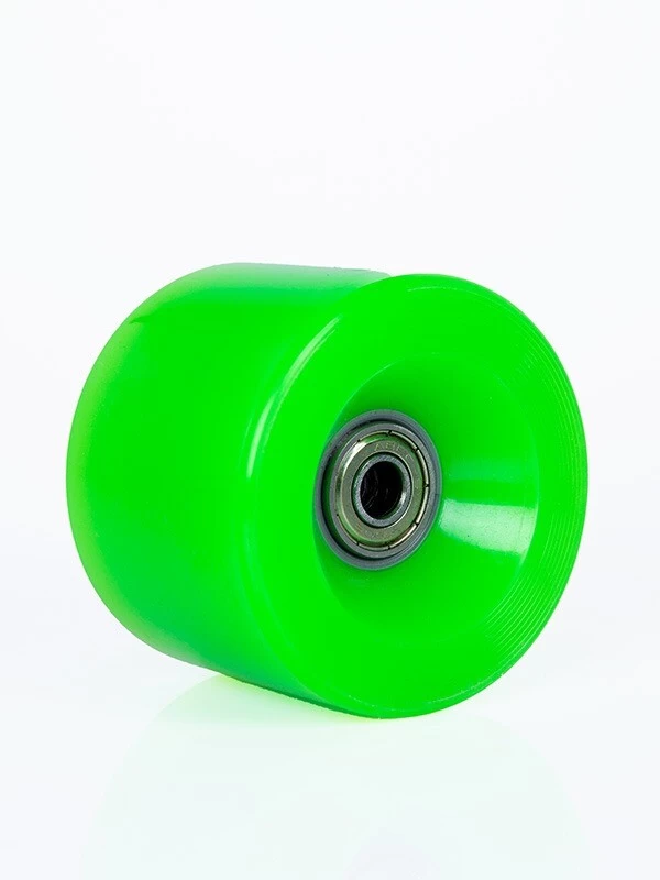 Edge Series Longboard Wheels Set Of 4 70mm / 78A Plus Bearings (Green) 4 Edge Series Longboard Wheels Set Of 4 70mm / 78A Plus Bearings (Green) - Image 2