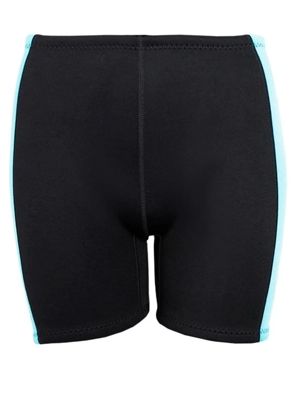 Two Bare Feet Womens Harmony 3mm Wetsuit Shorts (Black/Mint) 3 Two Bare Feet Womens Harmony 3mm Wetsuit Shorts (Black/Mint)