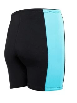 Two Bare Feet Womens Harmony 3mm Wetsuit Shorts (Black/Mint) 15 Two Bare Feet Womens Harmony 3mm Wetsuit Shorts (Black/Mint) -Surfline Shop harmony shorts black mint 6
