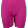 Two Bare Feet Womens Harmony 3mm Wetsuit Shorts (Raspberry / Aqua) 1 Two Bare Feet Womens Harmony 3mm Wetsuit Shorts (Raspberry / Aqua) -Surfline Shop harmony shorts raspberry mint 1