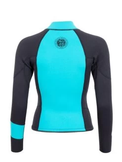 Two Bare Feet Womens Harmony 3mm Long Sleeve Wetsuit Jacket (Mint / Black) 14 Two Bare Feet Womens Harmony 3mm Long Sleeve Wetsuit Jacket (Mint / Black) -Surfline Shop harmony jacket aqua 5 1