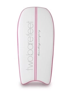 Two Bare Feet Boarding Co. 44" Inflatable Bodyboard - Starter Pack (Pink) 7 Two Bare Feet Boarding Co. 44" Inflatable Bodyboard - Starter Pack (Pink) -Surfline Shop inflatable bodyboard pink 3 2 1