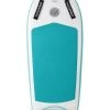 Two Bare Feet Boarding Co. 44" Inflatable Bodyboard - Board Only (Teal) -Surfline Shop inflatable bodyboard teal 1