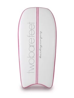 Two Bare Feet Boarding Co. 44" Inflatable Bodyboard - Board Only (Pink) 7 Two Bare Feet Boarding Co. 44" Inflatable Bodyboard - Board Only (Pink) -Surfline Shop inflatable bodyboard pink bottom