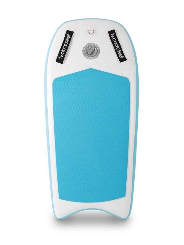 Two Bare Feet Boarding Co. 44" Inflatable Bodyboard Double Pack (Aqua) 4 Two Bare Feet Boarding Co. 44" Inflatable Bodyboard Double Pack (Aqua) - Image 2