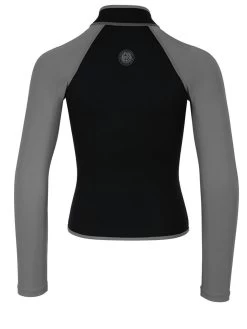 Two Bare Feet Mens Heritage Pursuit 3mm Wetsuit Jacket (Grey / Black) 14 Two Bare Feet Mens Heritage Pursuit 3mm Wetsuit Jacket (Grey / Black) -Surfline Shop junior heritage pursuit wetsuit jacked grey.black 5