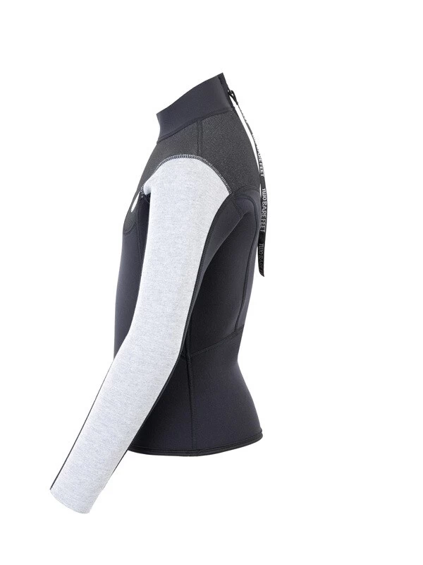 Two Bare Feet Junior Aspect 2.5mm Back Zip Jacket (Black/Grey/Grey) 5 Two Bare Feet Junior Aspect 2.5mm Back Zip Jacket (Black/Grey/Grey) - Image 3