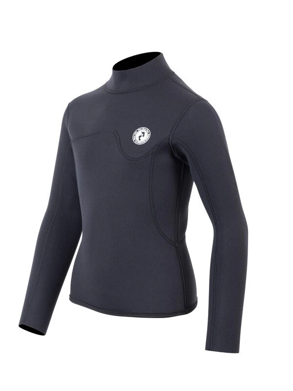 Two Bare Feet Junior Aspect 2.5mm Back Zip Jacket (Black) 4 Two Bare Feet Junior Aspect 2.5mm Back Zip Jacket (Black) - Image 2