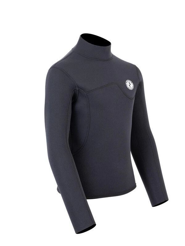 Two Bare Feet Junior Aspect 2.5mm Back Zip Jacket (Black) 10 Two Bare Feet Junior Aspect 2.5mm Back Zip Jacket (Black) - Image 8