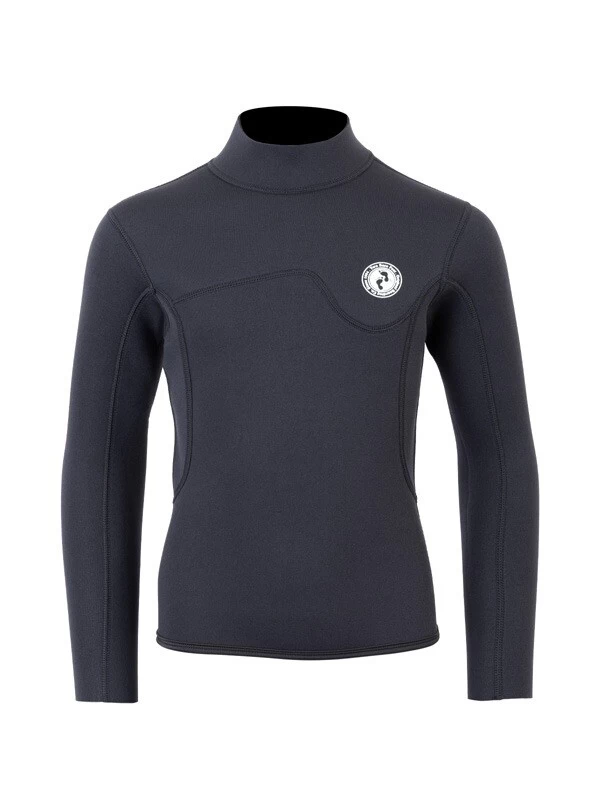 Two Bare Feet Junior Aspect 2.5mm Back Zip Jacket & Pants Set (Black) 7 Two Bare Feet Junior Aspect 2.5mm Back Zip Jacket & Pants Set (Black) - Image 5