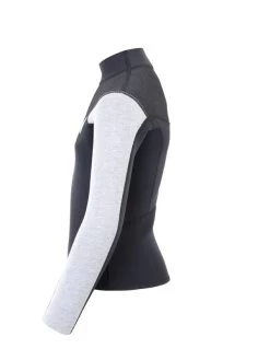 Two Bare Feet Junior Aspect Fleece Lined Zipless Thermal 2.5mm Superstretch Wetsuit Top (Black/Grey/Grey) 13 Two Bare Feet Junior Aspect Fleece Lined Zipless Thermal 2.5mm Superstretch Wetsuit Top (Black/Grey/Grey) -Surfline Shop kids aspect fleece lined thermal top black grey grey 3