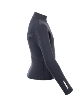 Two Bare Feet Junior Aspect Fleece Lined Zipless Thermal 2.5mm Superstretch Wetsuit Top (Black) 17 Two Bare Feet Junior Aspect Fleece Lined Zipless Thermal 2.5mm Superstretch Wetsuit Top (Black) -Surfline Shop kids aspect fleece lined thermal top black 7