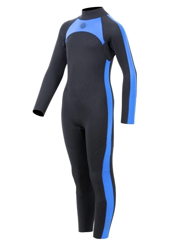 Two Bare Feet Flare 2.5mm Junior Superstretch Wetsuit (Blue) 4 Two Bare Feet Flare 2.5mm Junior Superstretch Wetsuit (Blue) - Image 2