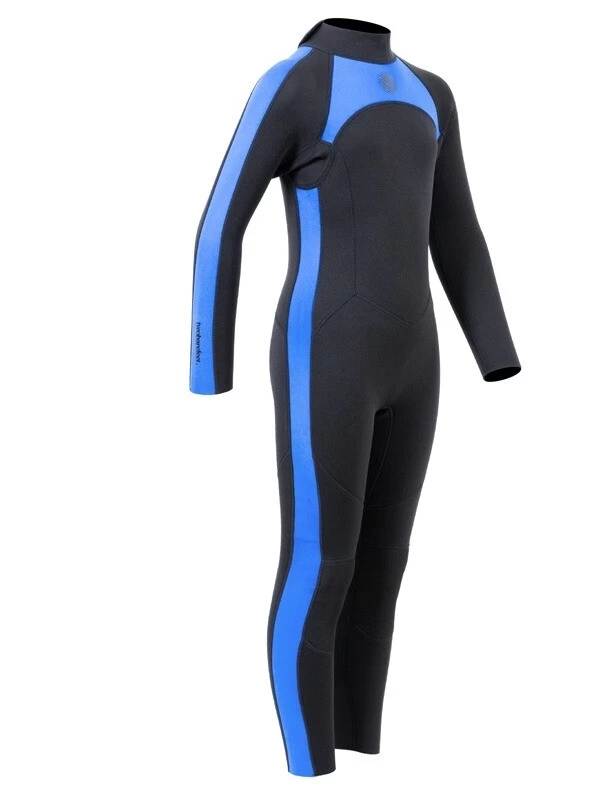 Two Bare Feet Flare 2.5mm Junior Superstretch Wetsuit (Blue) 10 Two Bare Feet Flare 2.5mm Junior Superstretch Wetsuit (Blue) - Image 8