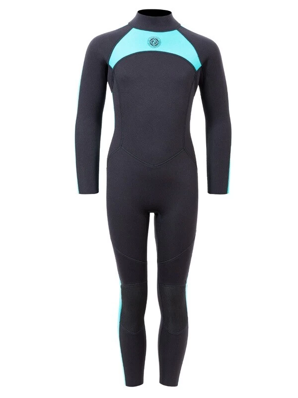 Two Bare Feet Flare 2.5mm Junior Superstretch Wetsuit (Mint) 3 Two Bare Feet Flare 2.5mm Junior Superstretch Wetsuit (Mint)