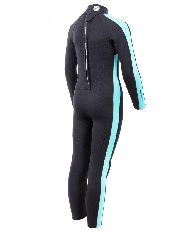 Two Bare Feet Flare 2.5mm Junior Superstretch Wetsuit (Mint) 7 Two Bare Feet Flare 2.5mm Junior Superstretch Wetsuit (Mint) - Image 5