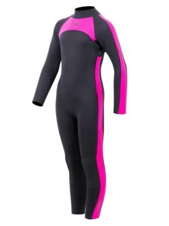 Two Bare Feet Flare 2.5mm Junior Superstretch Wetsuit (Raspberry) 12 Two Bare Feet Flare 2.5mm Junior Superstretch Wetsuit (Raspberry) -Surfline Shop kids flare full raspberry 2
