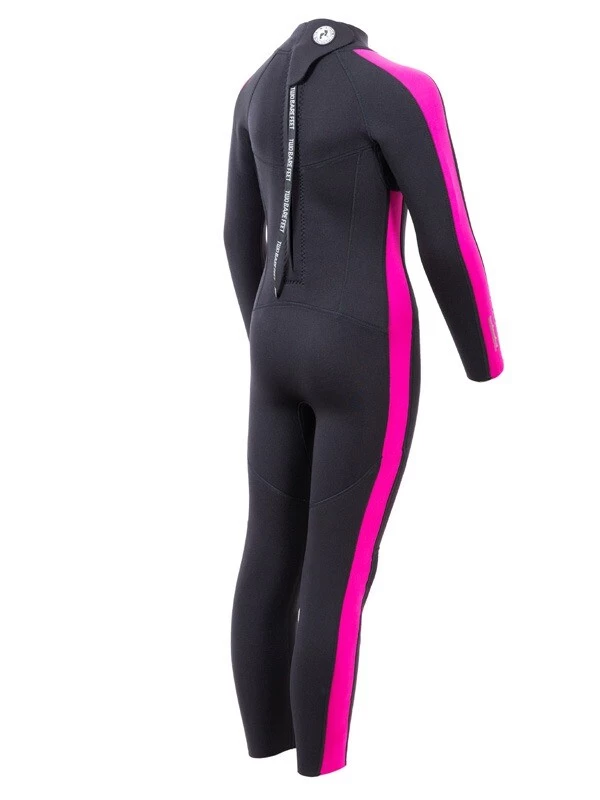Two Bare Feet Flare 2.5mm Junior Superstretch Wetsuit (Raspberry) 8 Two Bare Feet Flare 2.5mm Junior Superstretch Wetsuit (Raspberry) - Image 6