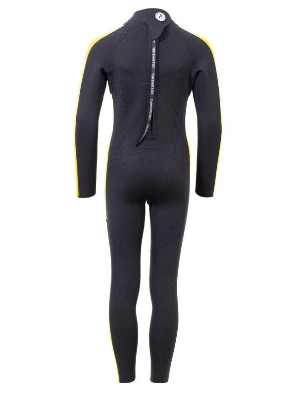 Two Bare Feet Flare 2.5mm Junior Superstretch Wetsuit (Yellow) 7 Two Bare Feet Flare 2.5mm Junior Superstretch Wetsuit (Yellow) - Image 5