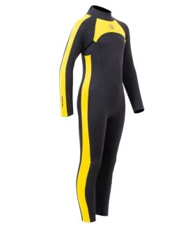 Two Bare Feet Flare 2.5mm Junior Superstretch Wetsuit (Yellow) 18 Two Bare Feet Flare 2.5mm Junior Superstretch Wetsuit (Yellow) -Surfline Shop kids flare full yellow 8