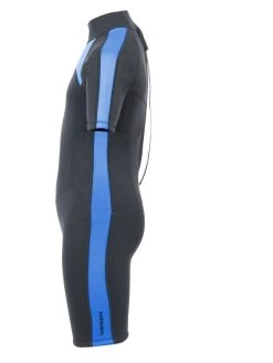 Two Bare Feet Flare 2.5mm Junior Superstretch Shorty Wetsuit (Blue) -Surfline Shop kids flare shorty blue 3