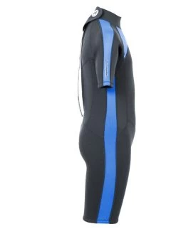 Two Bare Feet Flare 2.5mm Junior Superstretch Shorty Wetsuit (Blue) -Surfline Shop kids flare shorty blue 7