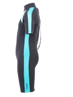 Two Bare Feet Flare 2.5mm Junior Shorty Superstretch Wetsuit (Mint) 13 Two Bare Feet Flare 2.5mm Junior Shorty Superstretch Wetsuit (Mint) -Surfline Shop kids flare shorty mint 3
