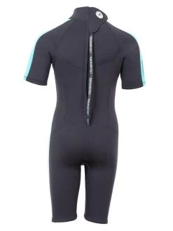 Two Bare Feet Flare 2.5mm Junior Shorty Superstretch Wetsuit (Mint) 15 Two Bare Feet Flare 2.5mm Junior Shorty Superstretch Wetsuit (Mint) -Surfline Shop kids flare shorty mint 5