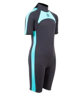 Two Bare Feet Flare 2.5mm Junior Shorty Superstretch Wetsuit (Mint) 18 Two Bare Feet Flare 2.5mm Junior Shorty Superstretch Wetsuit (Mint) -Surfline Shop kids flare shorty mint 8