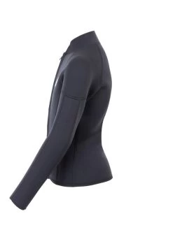 Two Bare Feet Junior Perspective Full Zip 2.5mm Wetsuit Jacket (Black) -Surfline Shop kids perspective full zip jacket black 3