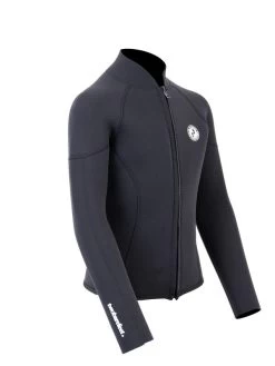 Two Bare Feet Junior Perspective Full Zip 2.5mm Wetsuit Jacket (Black) -Surfline Shop kids perspective full zip jacket black 8