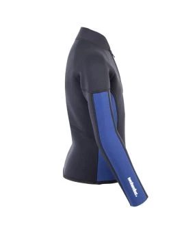 Two Bare Feet Junior Perspective Half Zip 2.5mm Wetsuit Jacket (Black/Blue) 16 Two Bare Feet Junior Perspective Half Zip 2.5mm Wetsuit Jacket (Black/Blue) -Surfline Shop kids perspective half zip jacket black blue denim 7